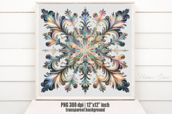 Christmas snowflakes clipart|Cute Winter flower shirt design Product Image 2