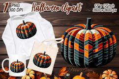 Cute Halloween pumpkin clipart |Abstract shirt designs png Product Image 2