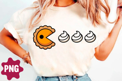 Funny Pumpkin Pie Thanksgiving Fall PNG Product Image 2