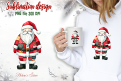Santa Claus clipart | Cute patchwork t shirt designs png Product Image 1