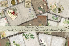 Botanical | Junk Journal | Pages Kit | 17 pages Product Image 1