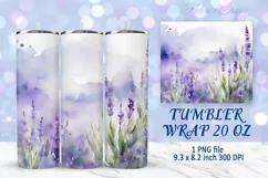 Flowers tumbler wrap | Summer Tumbler sublimation designs Product Image 9