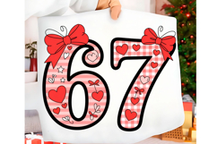 Coquette Valentine 67 Six Seven PNG Product Image 1