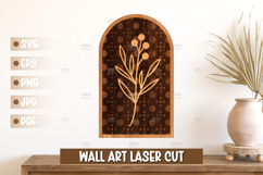 6 Rustic botanical stem wall art, Boho wall art Product Image 2