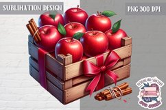 Christmas Farm Fresh Sublimation PNG Cozy Winter Clipart Product Image 1
