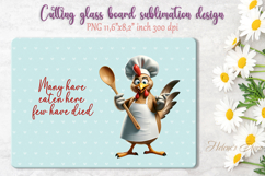 Cute chicken and funny quote cutting board designs BUNDLE Product Image 7