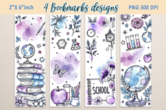 Back to school bookmark designs BUNDLE |Printable book craft Product Image 15