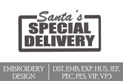 Christmas Machine Embroidery Design Product Image 1