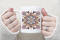 Christmas snowflakes clipart|Cute Winter flower shirt design Product Image 3