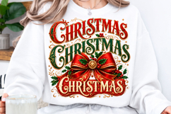 Retro Christmas Sublimation Design Png Product Image 11