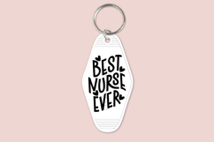 Bundle 12 Motel Keychain SVG | Nurse Key Tag Design Product Image 4