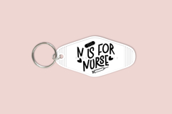 Bundle 12 Motel Keychain SVG | Nurse Key Tag Design Product Image 9