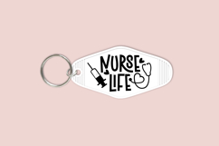 Bundle 12 Motel Keychain SVG | Nurse Key Tag Design Product Image 11