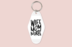 Bundle 12 Motel Keychain SVG | Nurse Key Tag Design Product Image 15