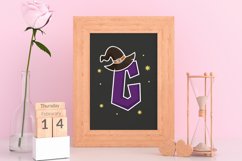 Witch Alphabets Without Background Product Image 2