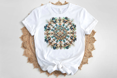Christmas snowflakes clipart|Cute Winter flower shirt design Product Image 4
