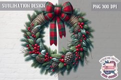 Christmas Farm Fresh Sublimation PNG Cozy Winter Clipart Product Image 1