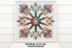 Christmas snowflakes clipart|Cute Winter flower shirt design Product Image 1