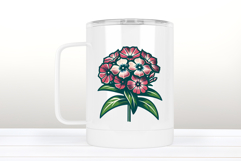 Phlox flower clipart | Vintage Summer flower graphic Product Image 3