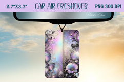 Iridescent pearl magical Air Freshener Car sublimating png Product Image 1