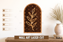6 Rustic botanical stem wall art, Boho wall art Product Image 7