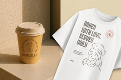 Whimsical Cafe &amp; Bakery Branding Kit | Canva &amp; Illustrator Product Image 13
