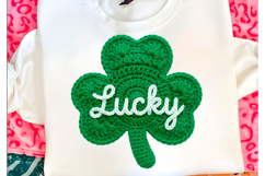Faux Yarn Lucky St Patrick's Png Product Image 1