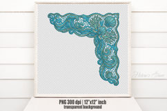 Vintage frame scrapbooking templates for card making png Product Image 2