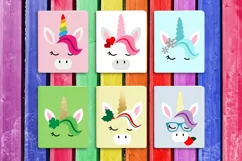 Seasonal Unicorn Crown SVG Files Product Image 1