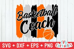 Basketball SVG | Basketball Coach SVG | Shirt Design Product Image 2