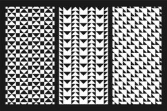 Repeat geometric b&amp;w prints/patterns Product Image 5