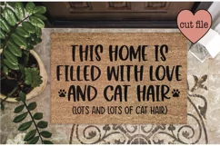 Cat svg | cat mom svg | cat hair svg | cat lover svg Product Image 2