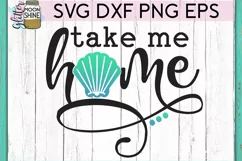 Take Me Home SVG DXF PNG EPS Cutting Files Product Image 2
