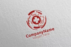 Biomedicine Cross Medical Hospital Logo 11 Product Image 3