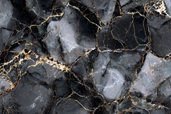 Black Grey Marble Texture Gold Veins Product Image 1
