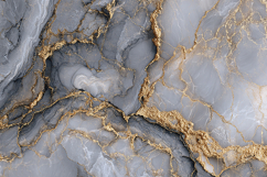 Grey Marble Texture With Golden Veins Product Image 1