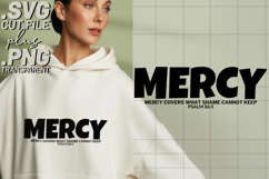 4x Religious Quotes Mercy Brave Hope SVG Cut Files Tumbler Product Image 3