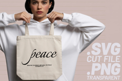4x Religious Quotes Sunday Supply SVG Cut Files Healed Peace Product Image 3