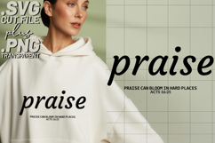 4x Christian Quotes Grace Is Better SVG Cut Files Praise Product Image 3