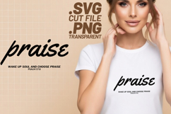 4x Christian Quotes Mercy Makes Me Gentle SVG Cut Files Product Image 3