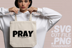 4x Christian Quotes Pray Saved SVG Cut Files Mercy Art Product Image 4