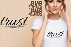 4x Religious Quotes Courage Trust SVG Cut Files Mercy Faith Product Image 4