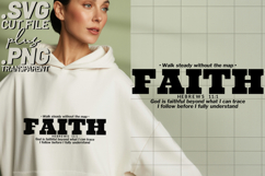 4x Christian Quotes Love Faith SVG Cut Files Redeemed Hope Product Image 3