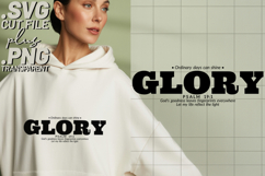 4x Inspirational Quotes Chosen Glory SVG Cut Files Mercy Product Image 3