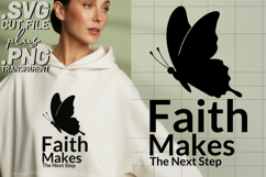 4x Religious Quotes Trust Past SVG Cut Files Prayer Light Up Product Image 3