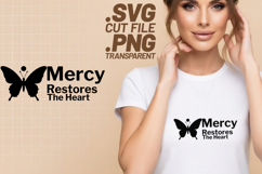 4x Christian Quotes Miracle Mercy SVG Cut Files Redeemed Art Product Image 3