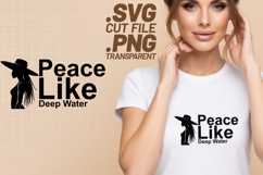 4x Inspirational Quotes Peace Promise SVG Cut Files New Hope Product Image 3