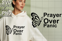4x Inspirational Quotes Promise Trust SVG Cut Files God Pray Product Image 3