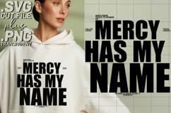 4x Christian Quotes Mercy Name SVG Cut Files Faith Blessed Product Image 3