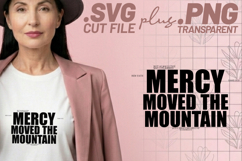 4x Christian Quotes Mercy Moved SVG Cut Files Jesus Softer Product Image 3